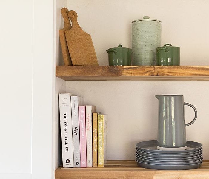 How to Decorate Open Shelving in Your Home