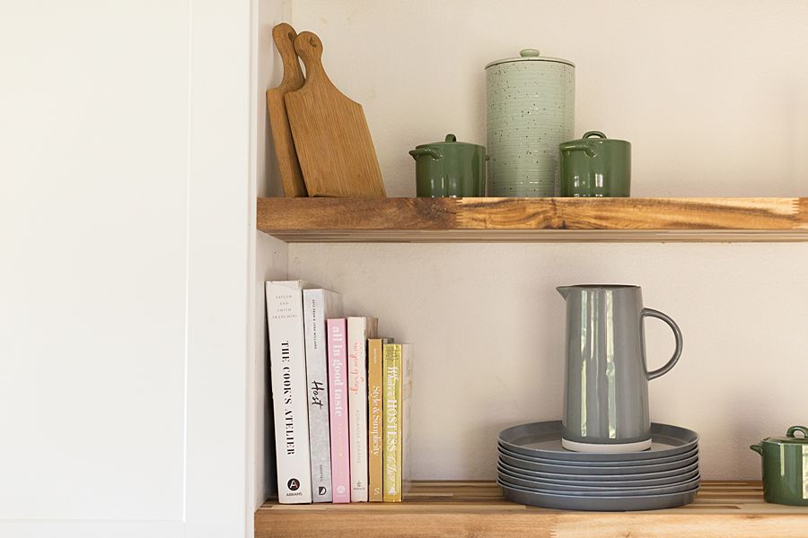How to Decorate Open Shelving in Your Home