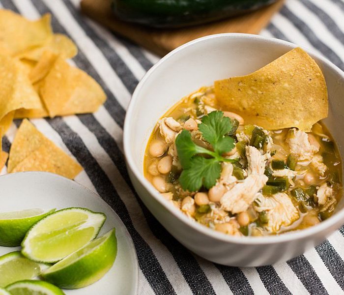Rotisserie Chicken Poblano Soup