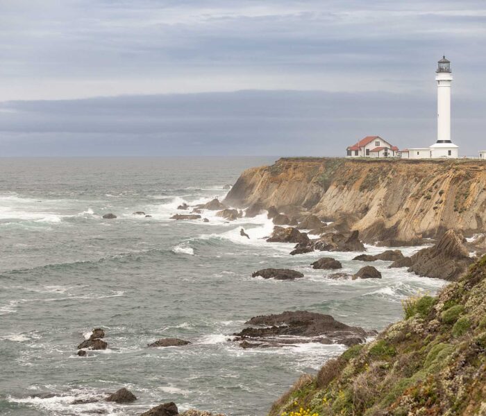 A Look At The Point Arena Lighthouse | Mendocino, California